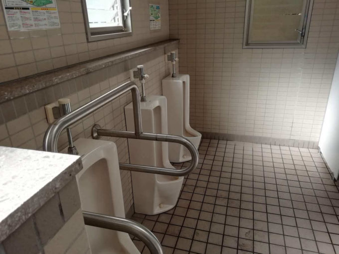 若狭和田キャンプ場のトイレ